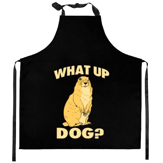 Prairie Dog Groundhog Squirrel Xerini Rodent Kitchen Aprons