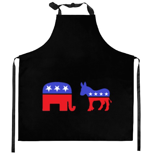 Democrat Republican Kitchen Aprons