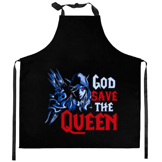 World of Warcraft Sylvanas Windrunner God Save The Kitchen Aprons