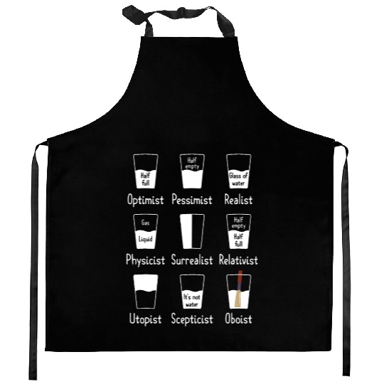 Oboe Water Orchestra Musician Oboist optimist Kitchen Aprons