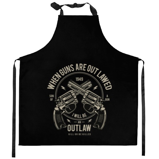 Outlaw Kitchen Aprons