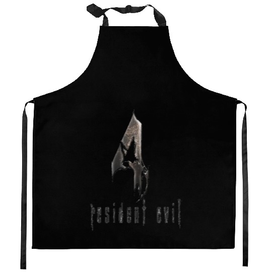 Resident Evil 4 - Logo Kitchen Aprons
