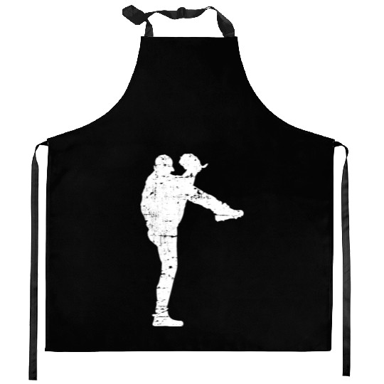 Baseball Pitcher Kitchen Aprons