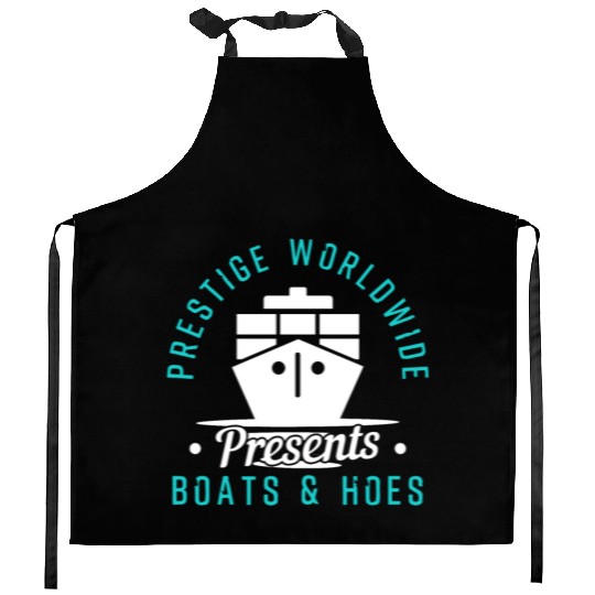 Prestige Worldwide Boats and Hoes Kitchen Aprons