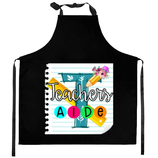 Teacher's Aide Kitchen Aprons Teacher Assistant Gift