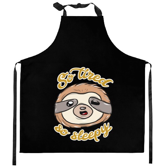 Sloth Animal Kitchen Aprons