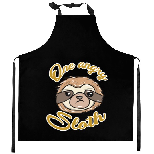Sloth Animal Kitchen Aprons