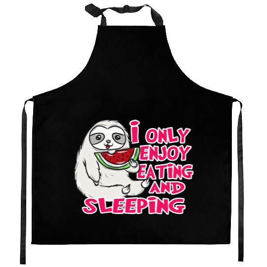Sloth Kitchen Aprons