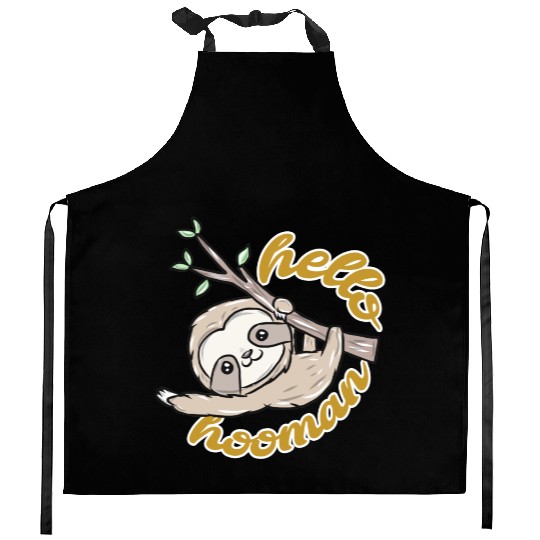 Sloth Animal Kitchen Aprons