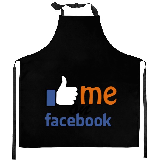 like me on facebook Kitchen Aprons