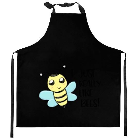 I just really like Bees Love Bee Beekeeper Kitchen Aprons