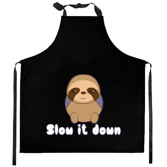 Sloth Kitchen Aprons