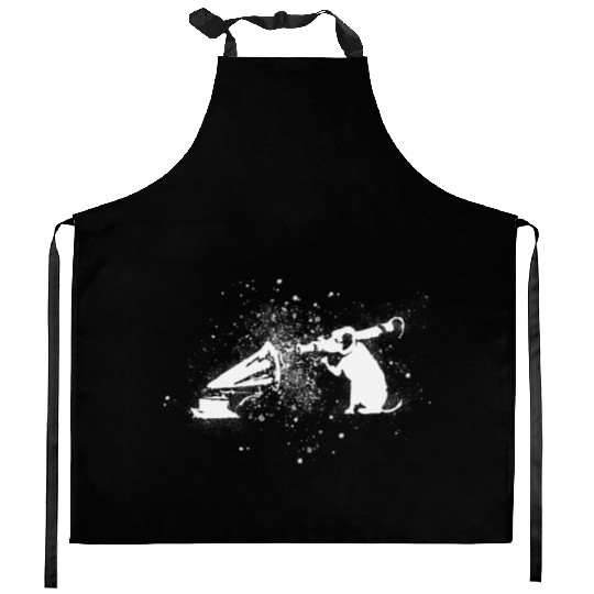 Banksy Rocket Dog HMV Splash Paint Artwork Kitchen Aprons