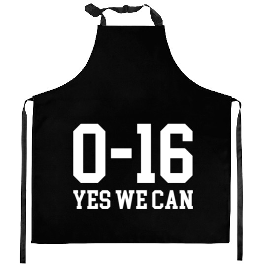 Detroit Lions 0 16 Yes We Can Kitchen Aprons