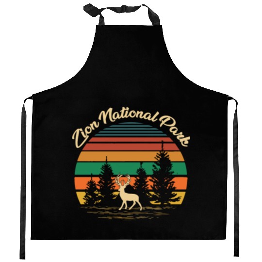 Zion National Park Kitchen Aprons