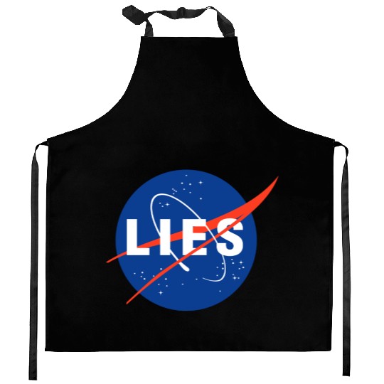 Nasa Lies Gifts Kitchen Aprons