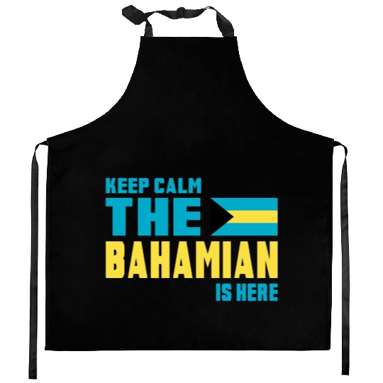 Keep Calm Bahamas Design / Gift Kitchen Aprons