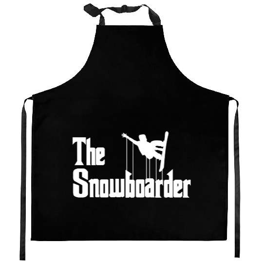 Snowboarder Snowboarding Snowboard Kitchen Aprons
