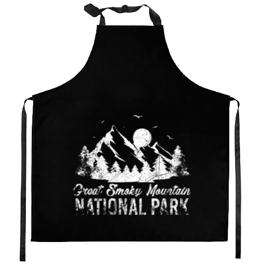 Great Smoky Mountain National Park US Vintage Kitchen Aprons