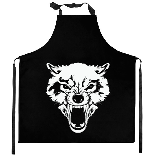 Wolf Bad Wolf Alpha Wolf Kitchen Aprons