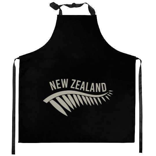 Maori New Zealand Silver Fern T Tattoo Gift Kitchen Aprons