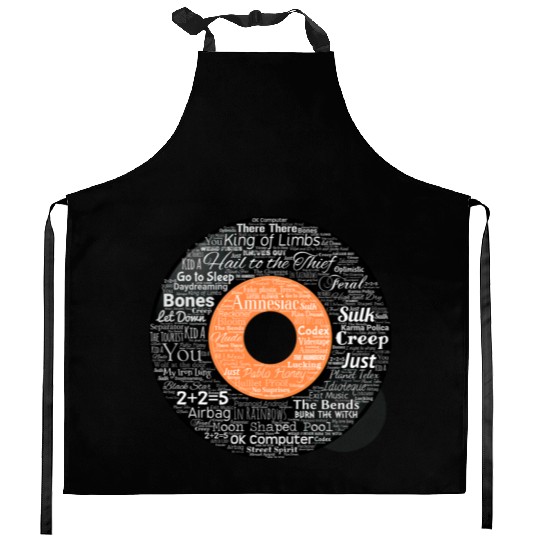 Radiohead Albums and Songs Kitchen Aprons
