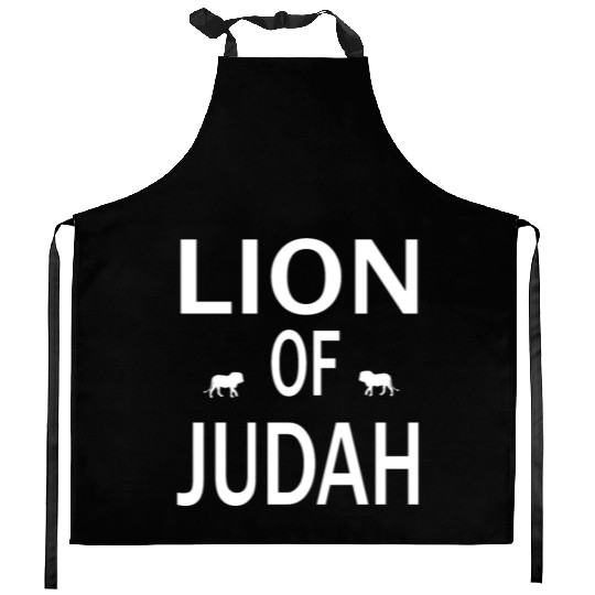 Lion of Judah Lion Kitchen Aprons