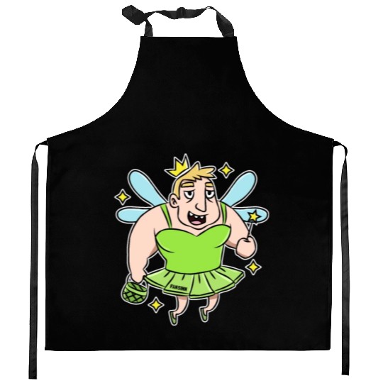 Tooth Fairy tales funny mouth Magic Kids Gift Kitchen Aprons