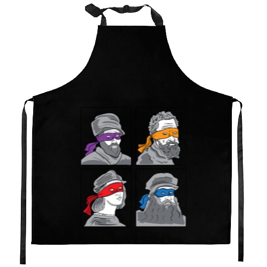 Leonardo Donatello Raphael Michelangelo Gift Kitchen Aprons