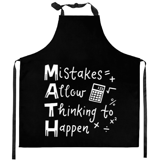 Math Teacher Kitchen Aprons