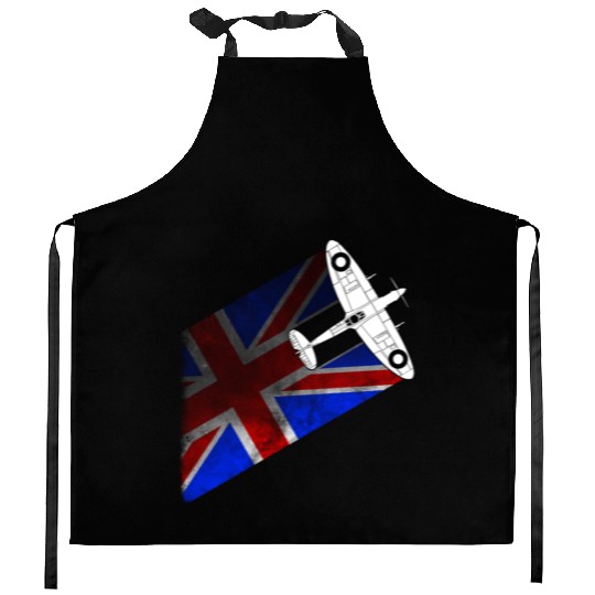 Spitfire UK Flag Mk.1 RAF British WWII Kitchen Aprons
