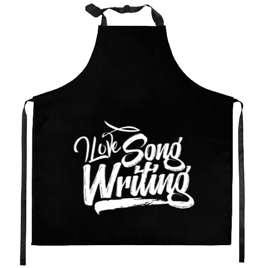 Songwriter Songwriting Writing Song Writer Compose Kitchen Aprons