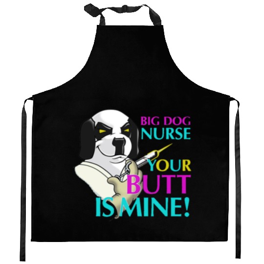 BIG DOG NURSE Kitchen Aprons