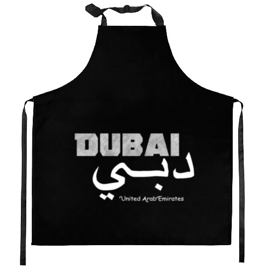 Dubai Elegant United Arab Emirates UAE Clothings Kitchen Aprons