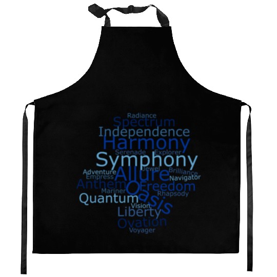 All Royal Caribbean cruise ships Kitchen Aprons