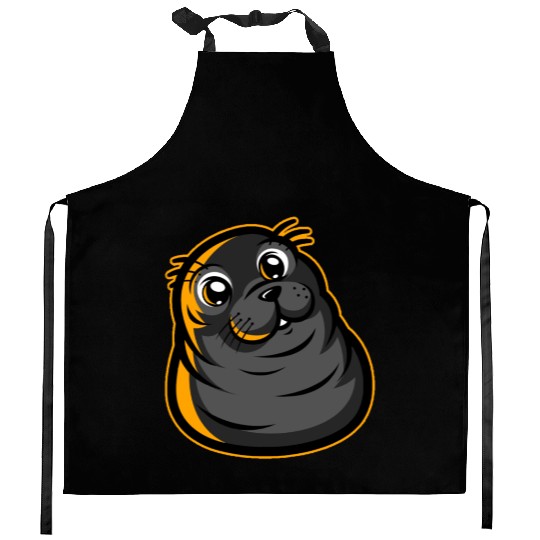 Navy Seals Funny Art Design Kitchen Aprons