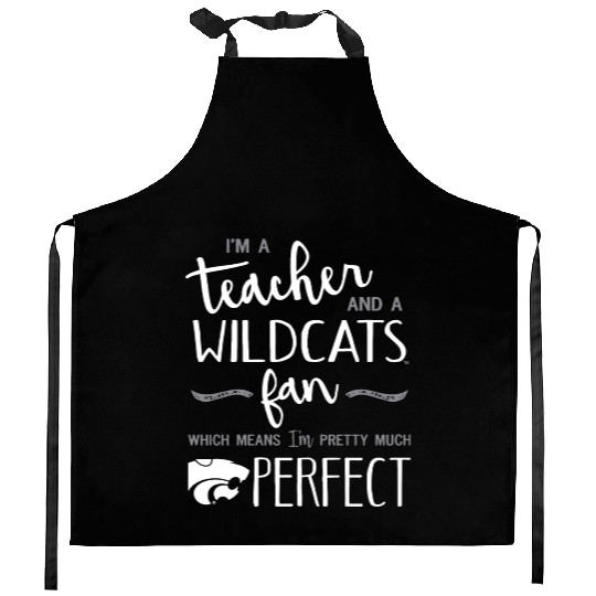 I Am A Teacher And A Wildcats Fan Which Means I Am Kitchen Aprons