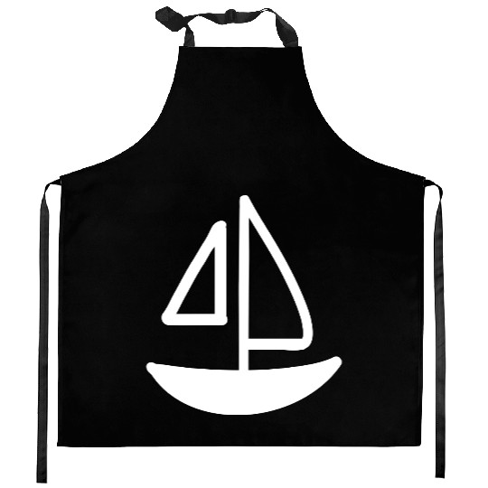 Sailing boat Kitchen Aprons