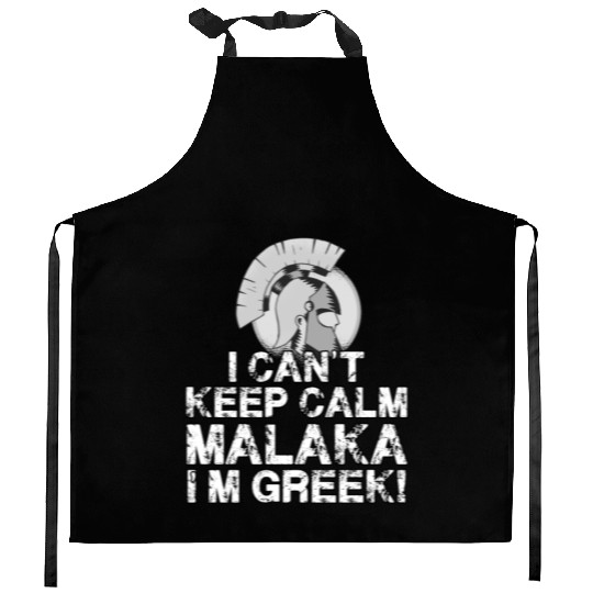 Greek Sparta Helmet Greece Malaka Hellas Kitchen Aprons