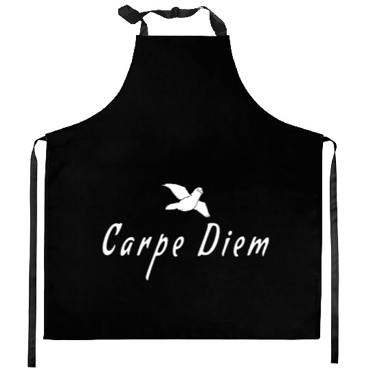 carpe diem Bird Kitchen Aprons