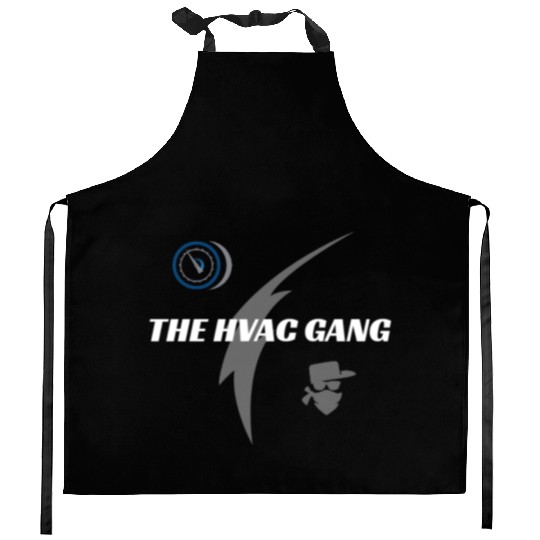 The Hvac Gang Kitchen Aprons