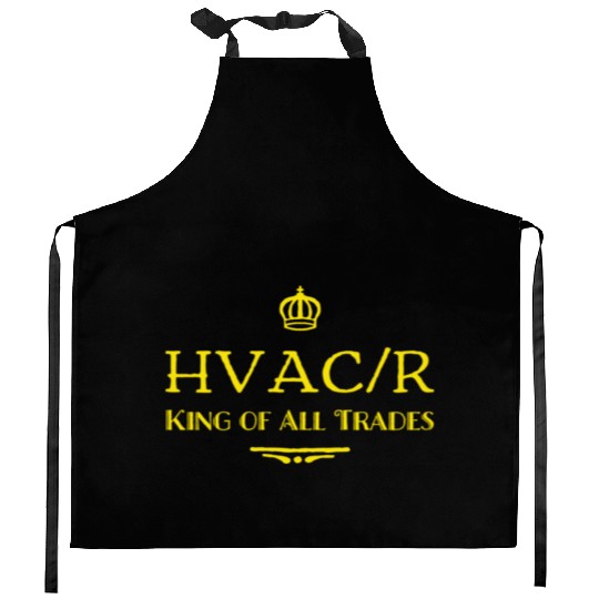 HVAC/R King of All Trades Kitchen Aprons