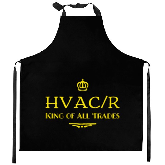 HVAC/R King of All Trades Kitchen Aprons