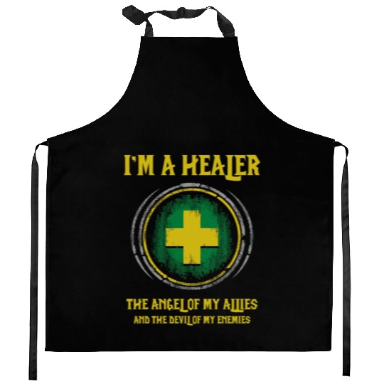 I m A Healer Kitchen Aprons