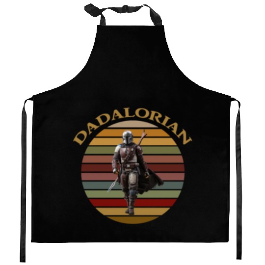 Dadalorian Kitchen Aprons