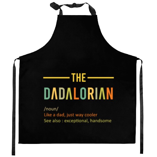 THE DADALORIAN Kitchen Aprons