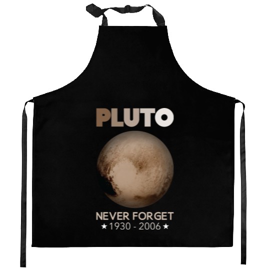 Pluto Never Forget 1930-2006 Kitchen Aprons