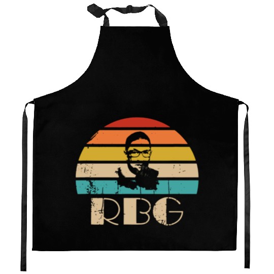 Vintage Notorious RBG Kitchen Aprons Ruth Bader Ginsburg
