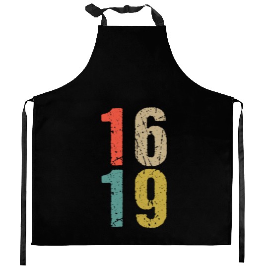 1619 Our Ancestors, Black History Month Kitchen Aprons