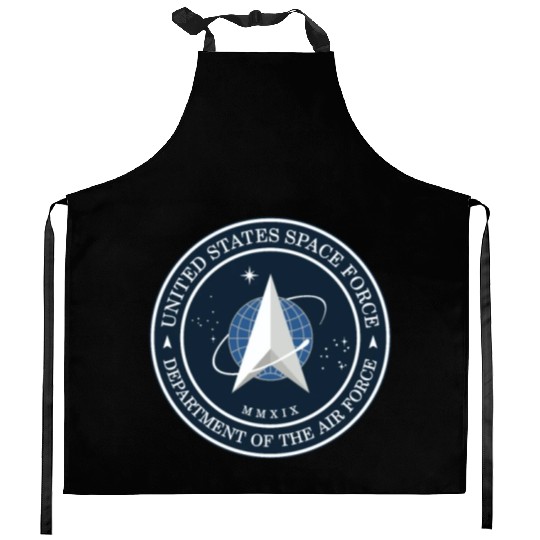 New Space Force Logo 2020 USSF Kitchen Aprons